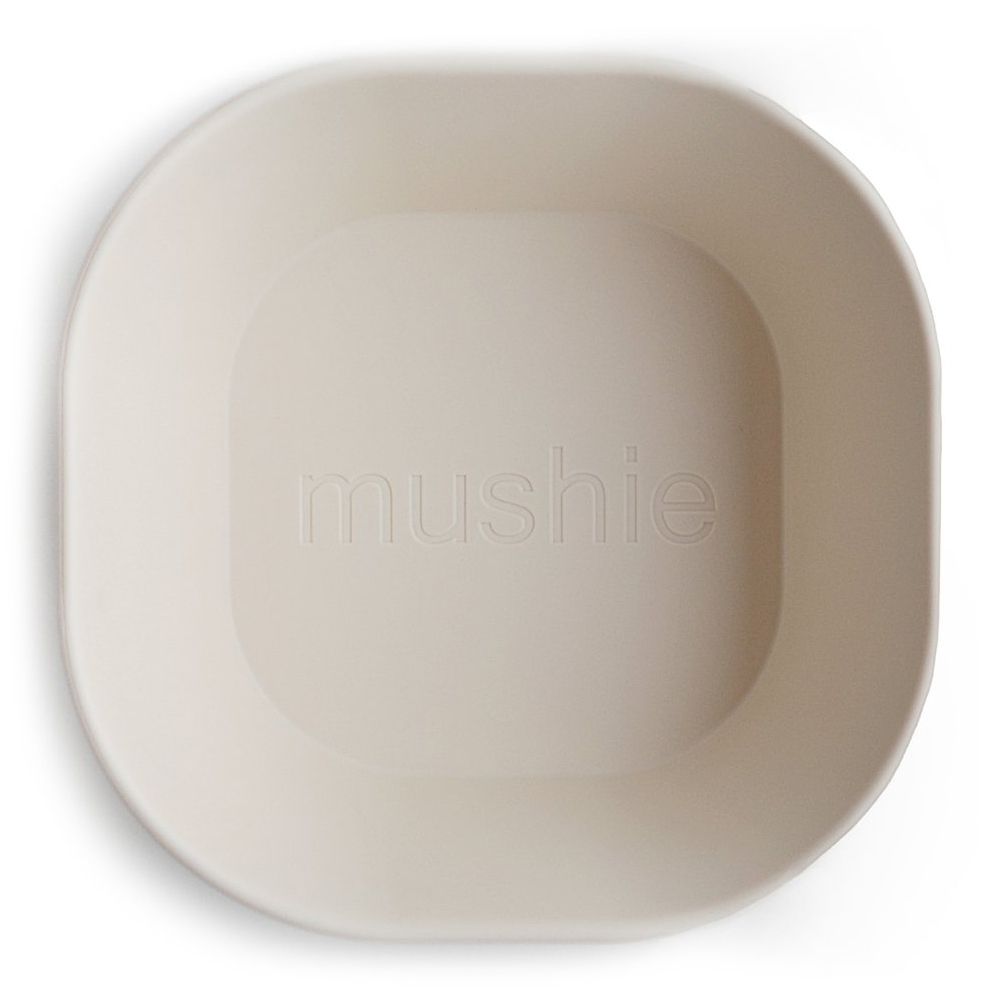 Mushie Plastic Bowl ivory