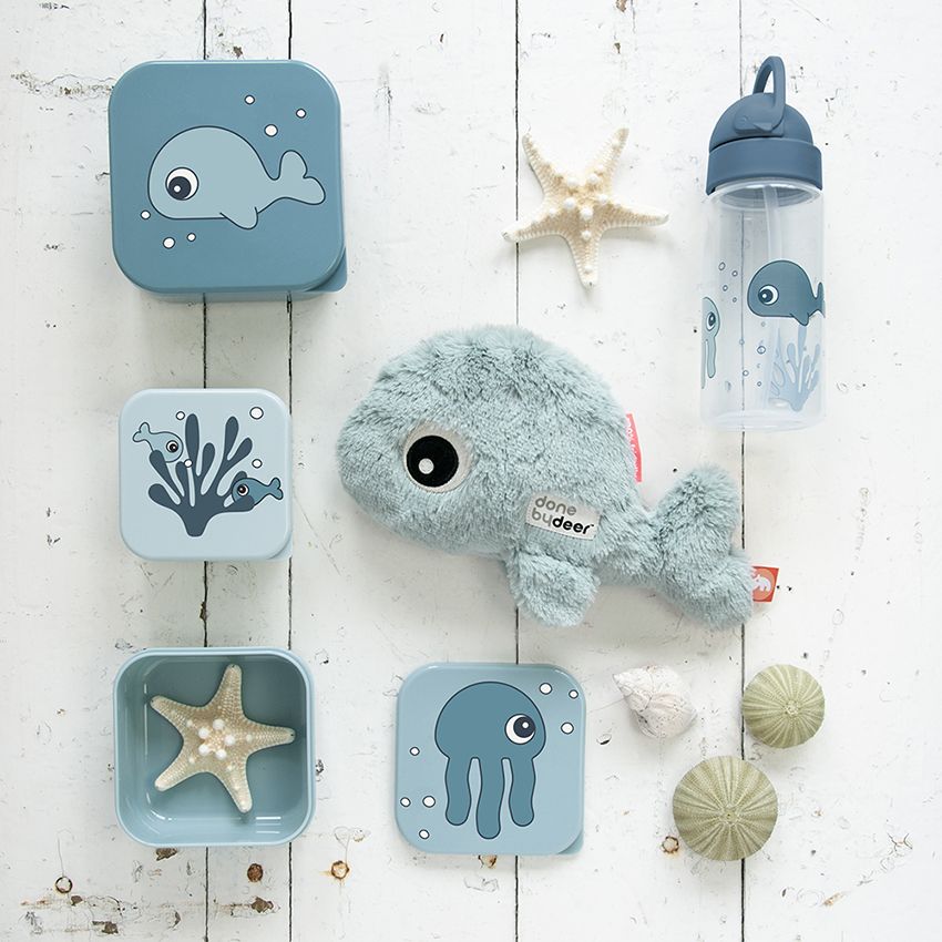 Done by Deer Sea Friends Straw Bottle blue