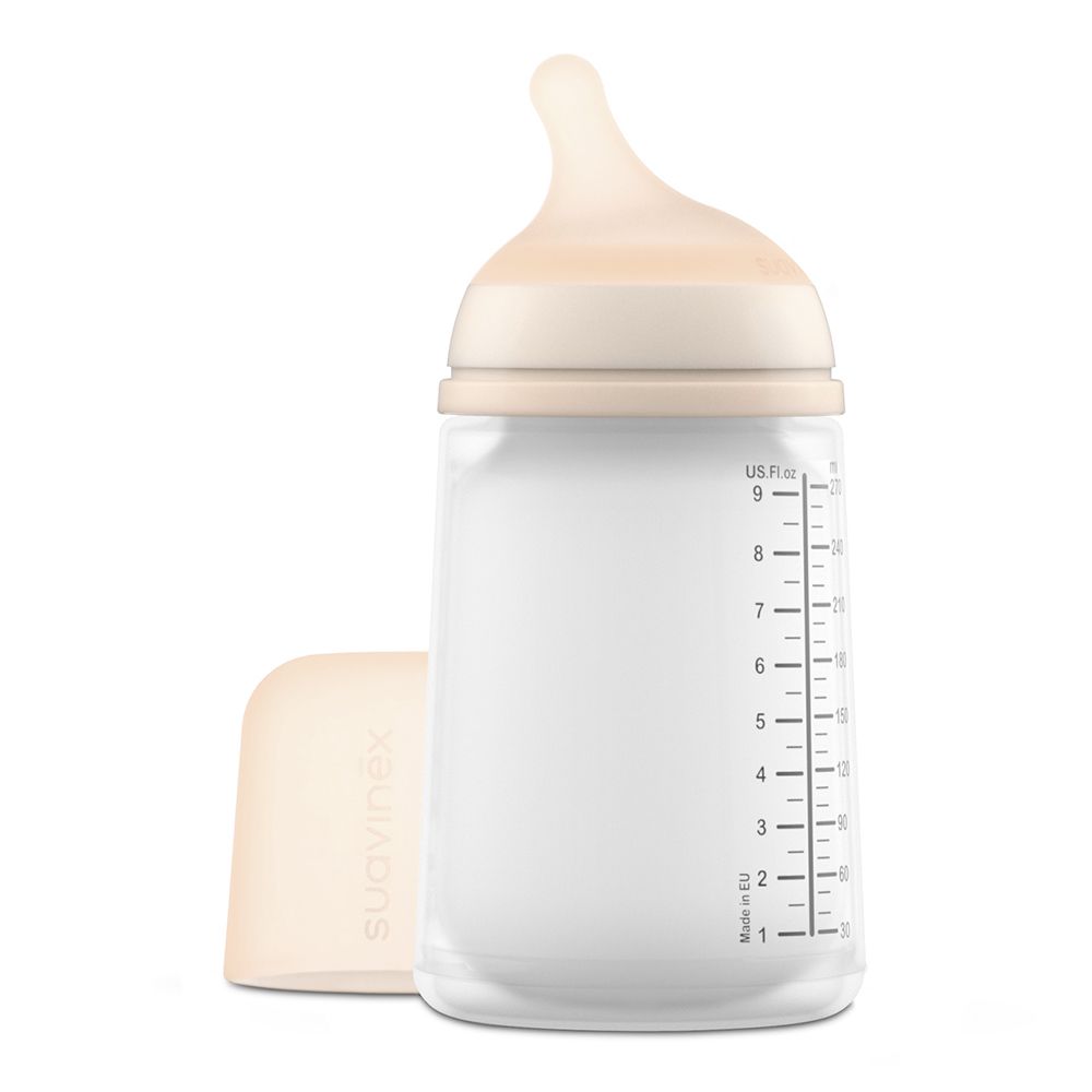 Suavinex Zero.Zero Anti-Colic Feeding Bottle 0+, 270 ml