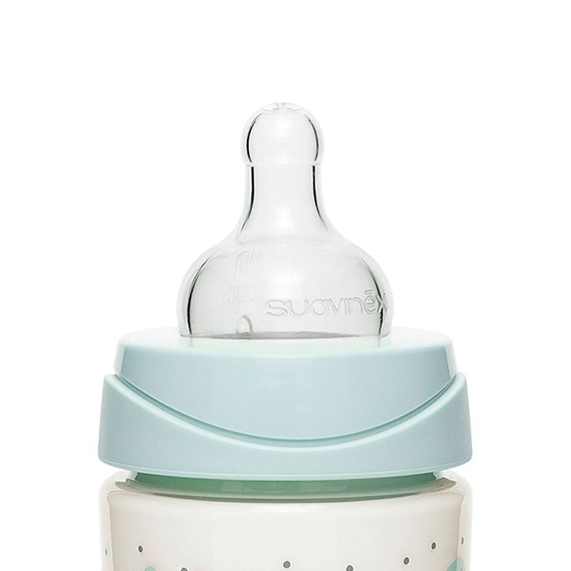 Suavinex Hygge Baby Premium Feeding Bottle 0+, 270 ml green