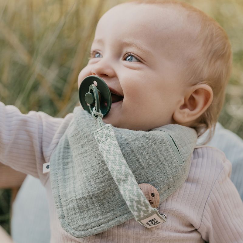 Держатель для пустышки BIBS sage/ivory