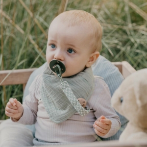 Держатель для пустышки BIBS sage/ivory