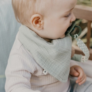 Держатель для пустышки BIBS sage/ivory
