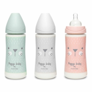 Suavinex Hygge Baby Premium Feeding Bottle 4+, 360 ml