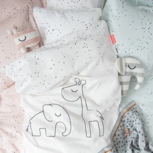 Done by Deer Dreamy Dots Bedding Set, 100x140 cm