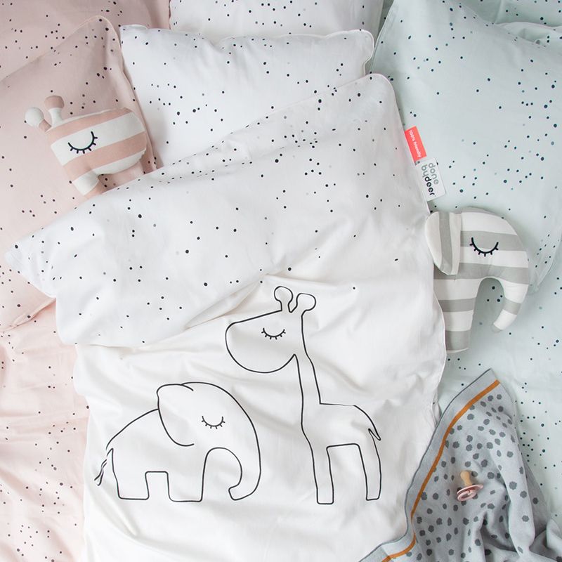 Done by Deer Dreamy Dots Bedding Set, 100x140 cm