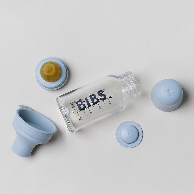 Стеклянная бутылочка BIBS Complete Set
