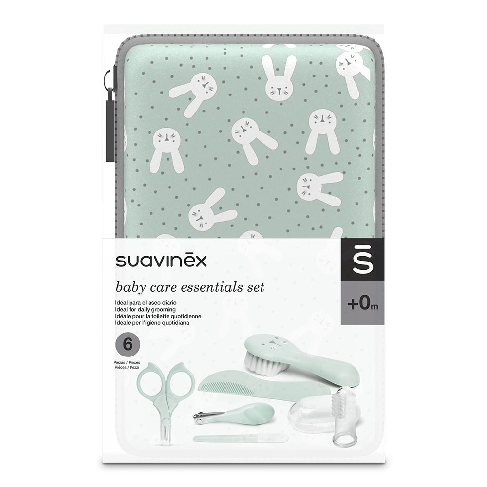 Suavinex Baby Сare Essentials Set green