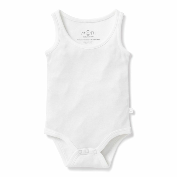 MORI Bodysuit white