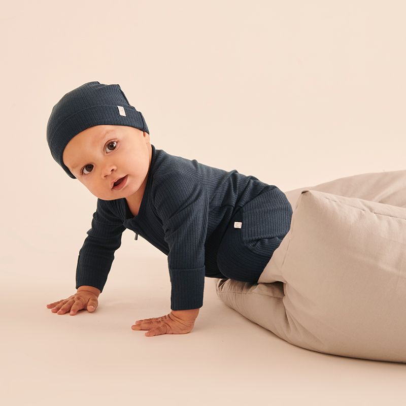 Beebikombe lukuga Clever Zip MORI, 0-9 k navy