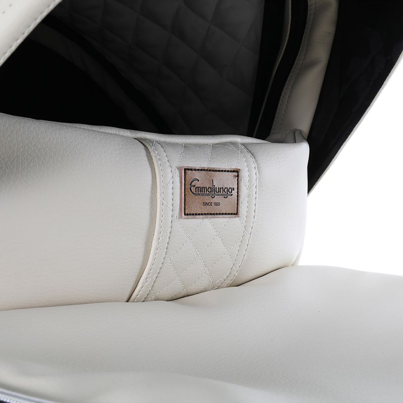 Комплект коляски Emmaljunga NXT90 De Luxe black sand beige leatherette