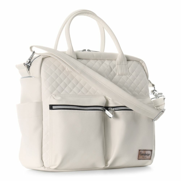 Сумка для коляски Emmaljunga De Luxe sand beige leatherette