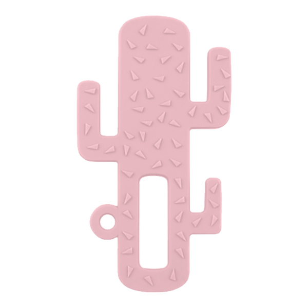 Minikoioi Cactus Teether pinky pink