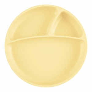 Silikoonist taldrik iminapaga Minikoioi mellow yellow