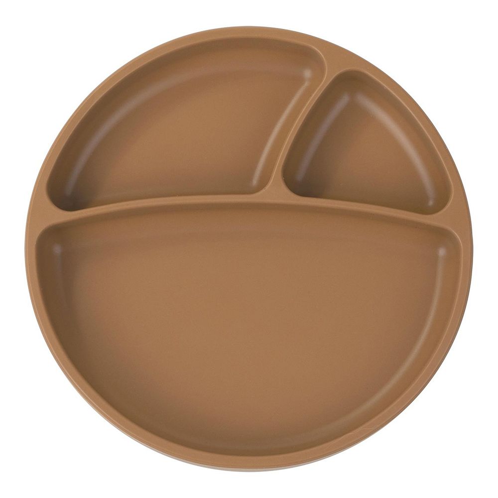 Minikoioi Silicone Suction Plate woody brown