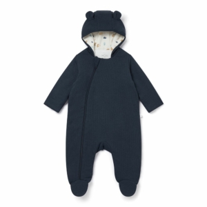 MORI Hooded Pramsuit navy