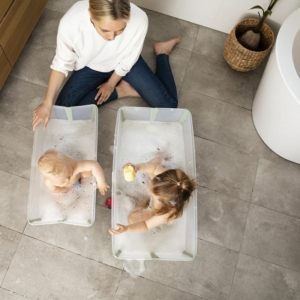 kokkupandav-lastevann-stokke-flexi-bath-green-07 Складная ванночка Stokke Flexi Bath green