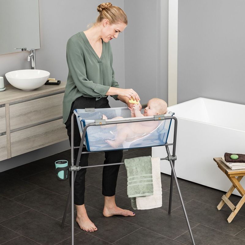 Stokke Flexi Bath with Baby Support blue