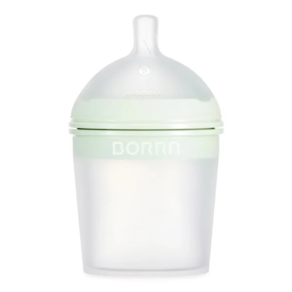 BORRN Silicone Bottle 0+ 150 ml Green