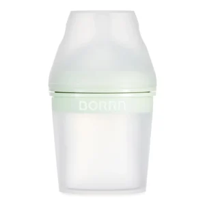 Silikoonist lutipudel BORRN 0+ 150 ml Green