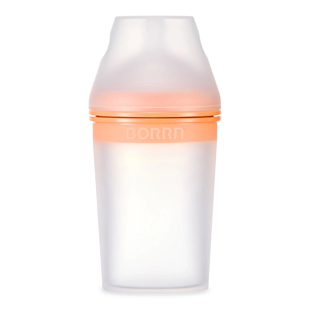 BORRN Silicone Bottle 3+, 240 ml Orange