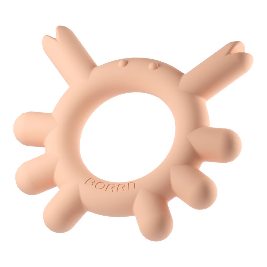 BORRN Animal Teether Crab Orange