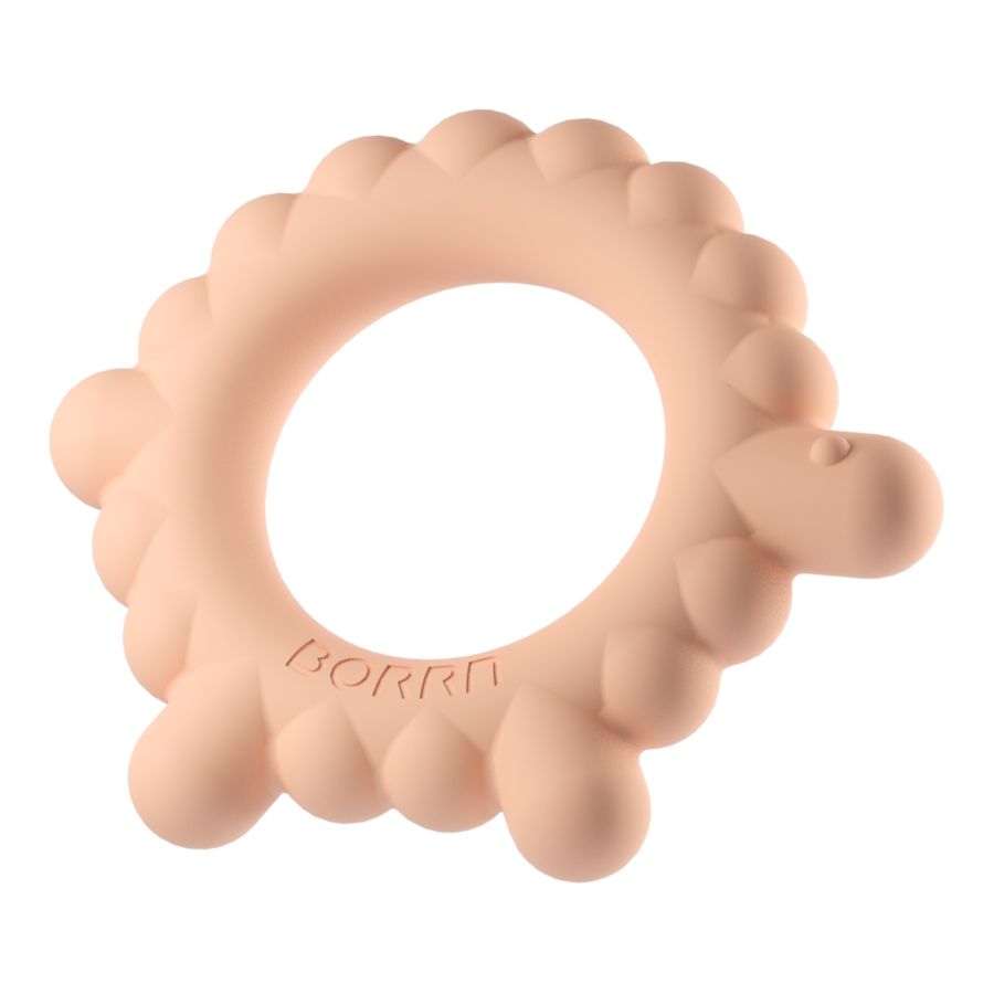BORRN Animal Teether Sheep Orange