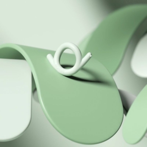 Прорезыватель BORRN Animal Snail Green