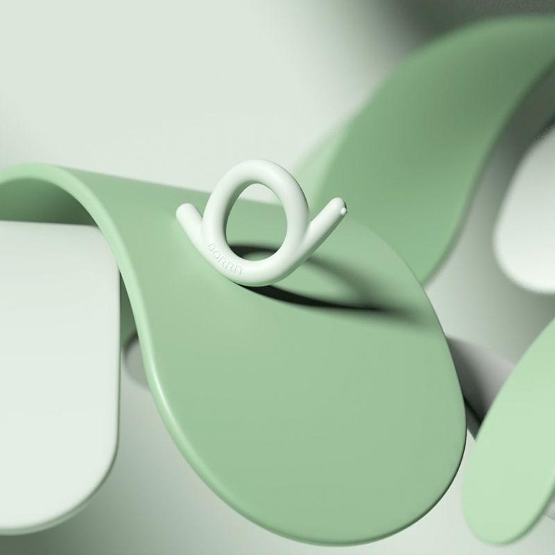 Прорезыватель BORRN Animal Snail Green