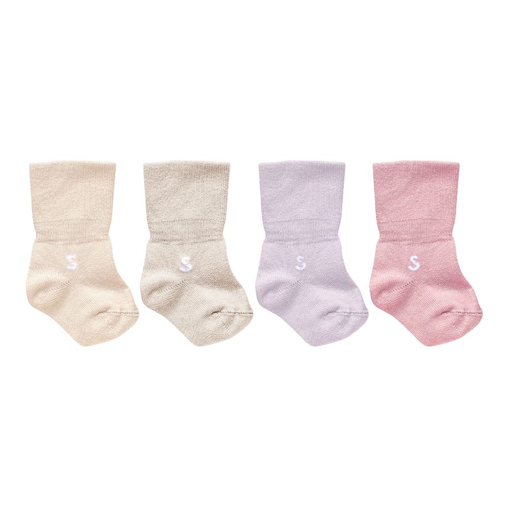 Stuckies Newborn Sock Set Blossom