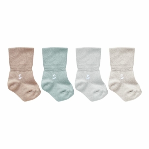 Stuckies Newborn Sock Set Tides