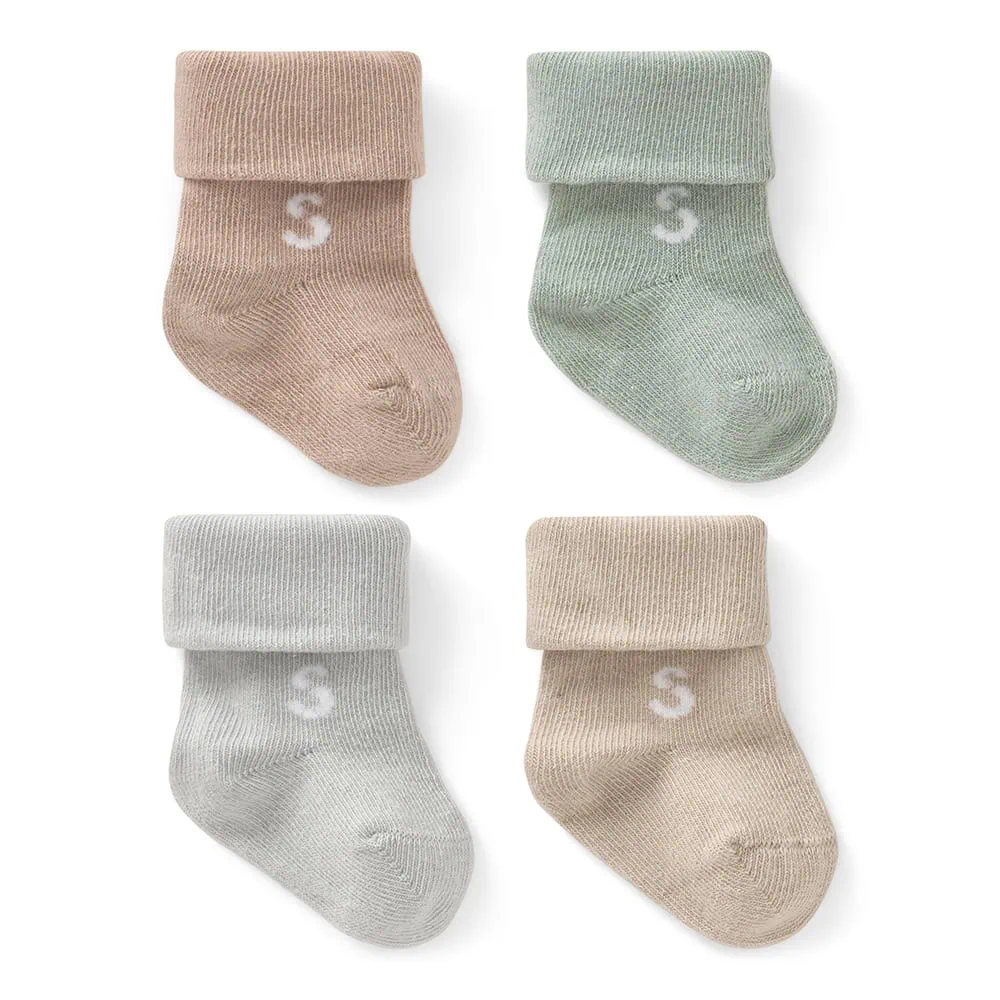 STUCKIES Newborn Sock Set Tides