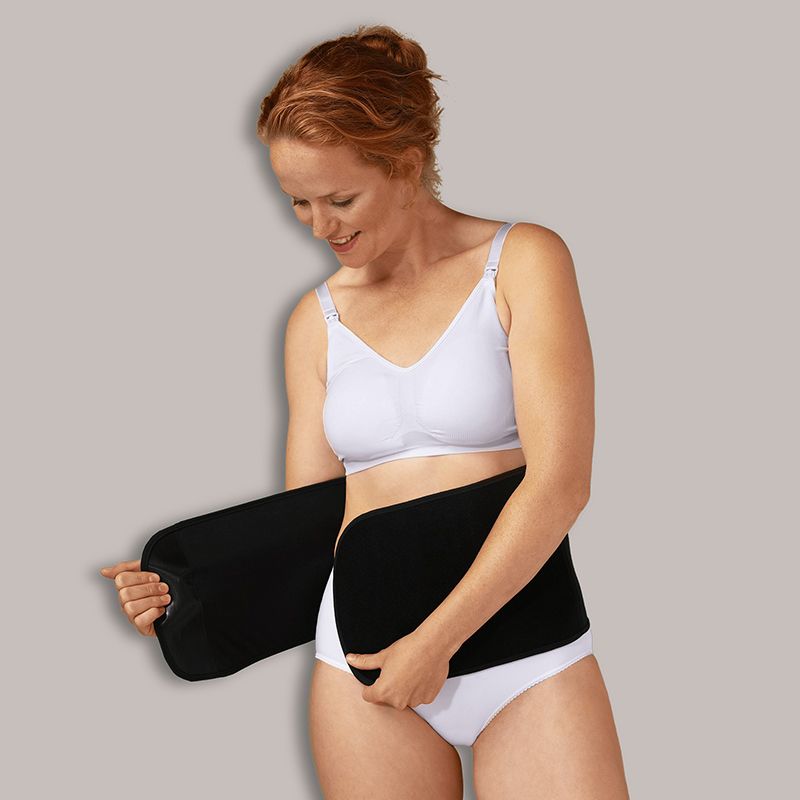 Carriwell Postpartum Belly Binder Black