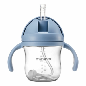 Поильник с трубочкой Mininor 220 мл Blue