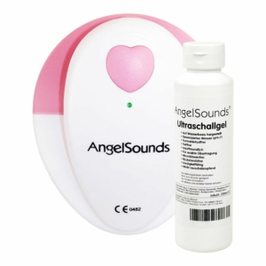 AngelSounds JPD-100S Fetal Doppler + Gel 250 ml