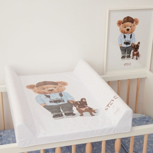 Ceba Baby Fluffy Puffy Changing Table Steve