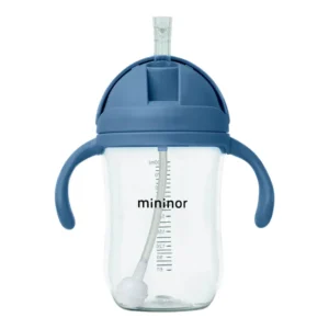 Joogipudel kõrrega Mininor, 330 ml Blue Whale