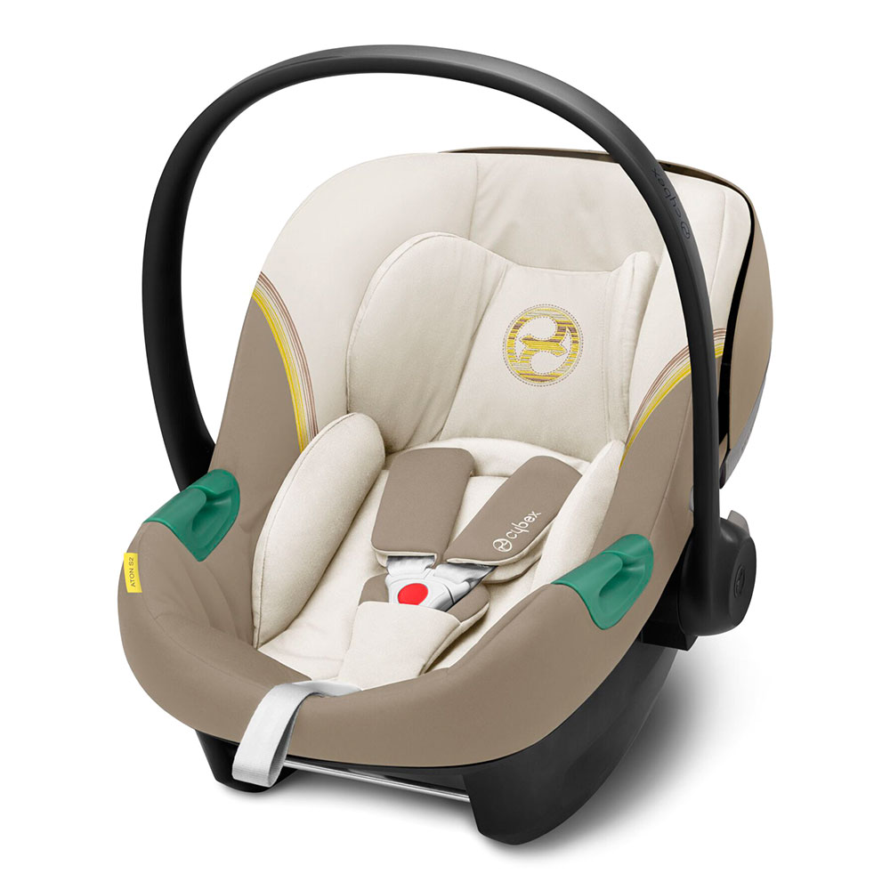 Cybex Aton S2 i-Size Baby Car Seat Seashell Beige