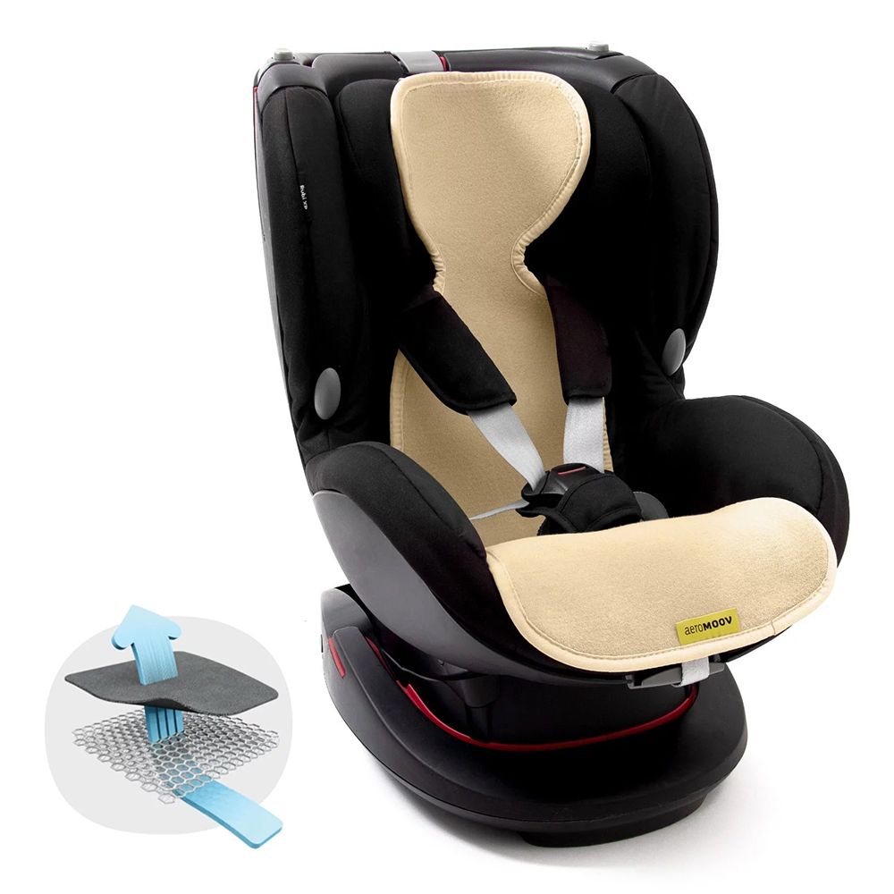 Aeromoov Toddler Car Seat Air Layer, Group 1 Vanilla