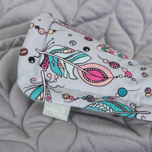 Ceba Baby Blanket and Pillow, 75x100/30x40 Plumas