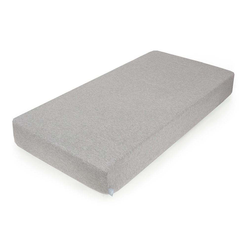 Простыня на резинке Ceba Baby Light Grey
