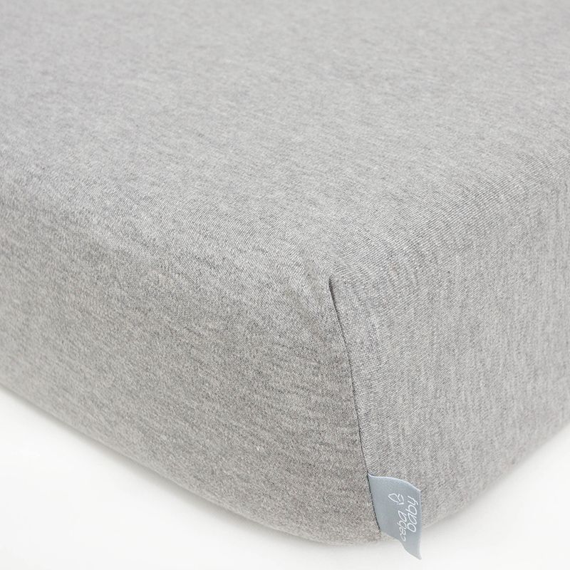 Простыня на резинке Ceba Baby Light Grey