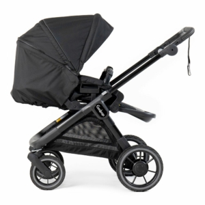Emmaljunga Sento Max 2024 Stroller Set Flat All Black