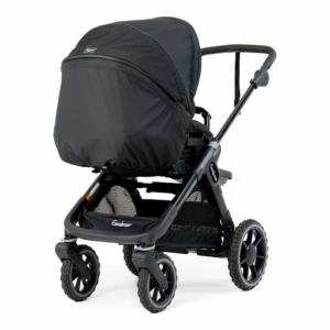 Emmaljunga Sento Max 2024 Stroller Set Flat All Black
