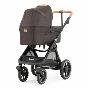 Emmaljunga Sento Pro 2024 Stroller Set Ergo Outdoor Brown