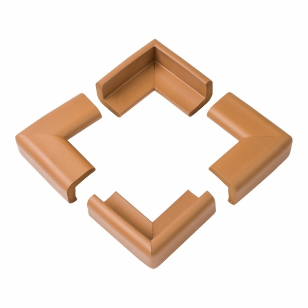 Защитные накладки на углы Babyono, 4 шт Brown