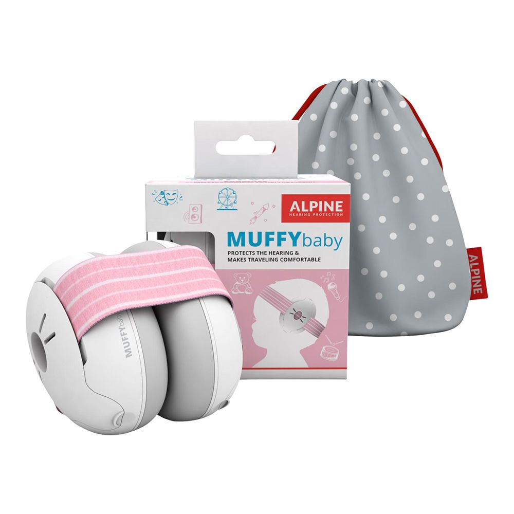 Kõrvaklapid Alpine Muffy Baby Pink