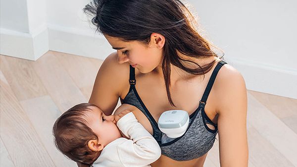 Электрический молокоотсос Babyono Shelly видео