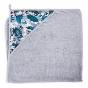 Полотенце с капюшоном Ceba Baby Grey