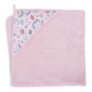 Ceba Baby Hooded Towel Pink